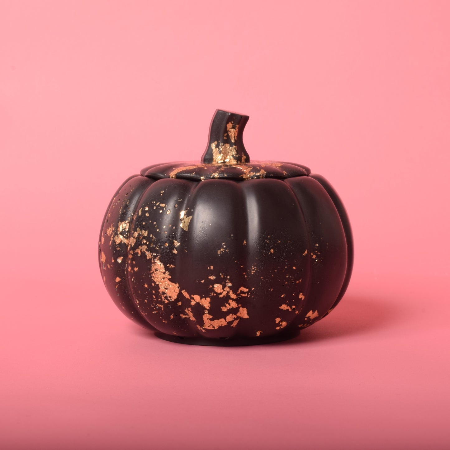 Gold Leaf Pumpkin Pot