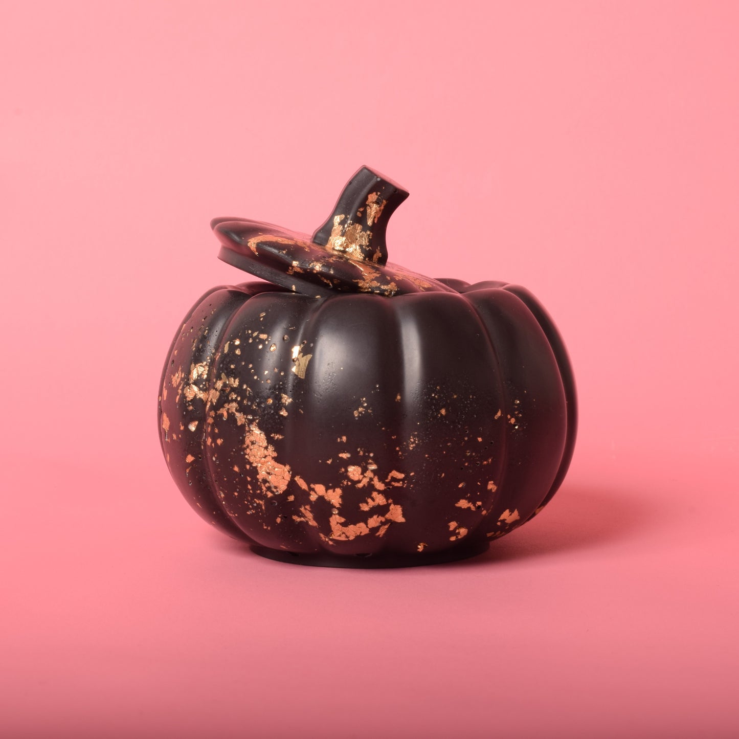 Gold Leaf Pumpkin Pot