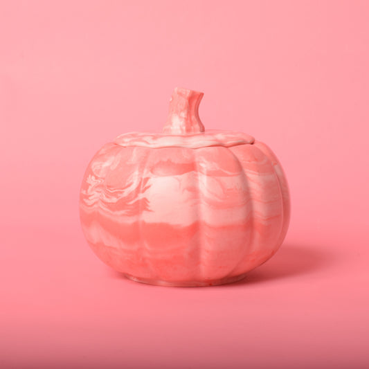 Pink Pumpkin Pot