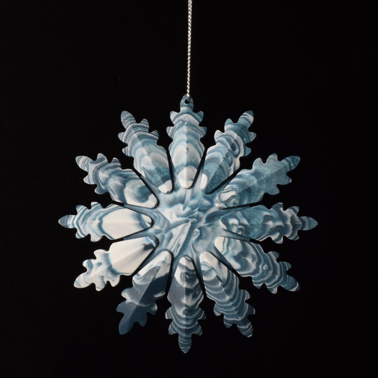 Midnight Blue Christmas Tree Ornament