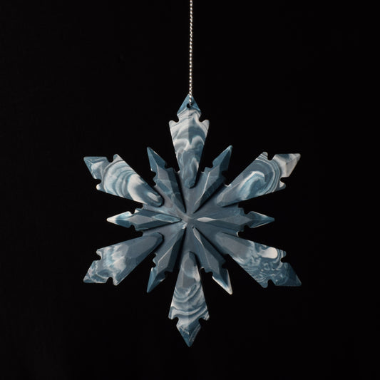 Midnight Blue Christmas Tree Ornament